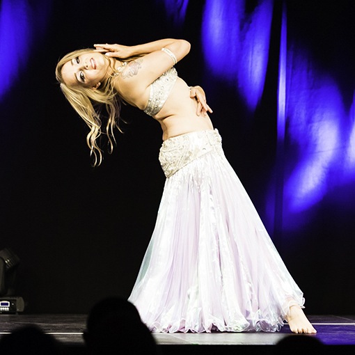 Annah at Danish Open Bellydance. Photo by Thomas Buschberg.