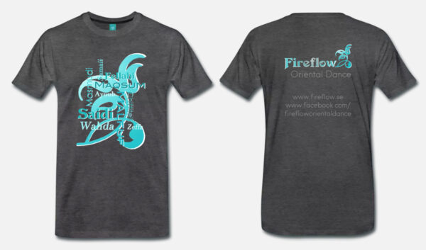 IN STOCK - Men's T-shirt with Fireflow print - Bild 2
