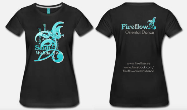 IN STOCK - T-shirt with Fireflow print - Bild 3